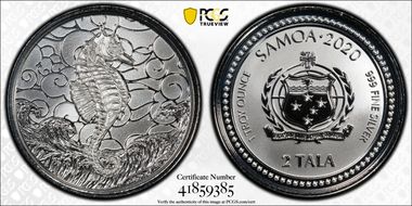 2020 2 Tala Seahorse Ag MS70