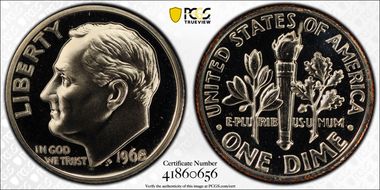 1968 10C No S PR69CAM