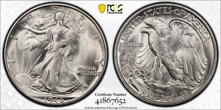 Cert 41867652 - Coin Image