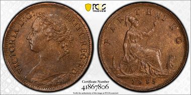 1885 1/4D S-3958 MS64BN