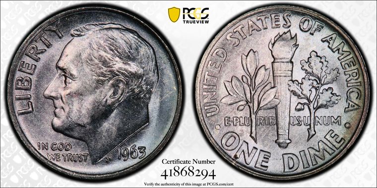 Cert 41868294 - Coin Image