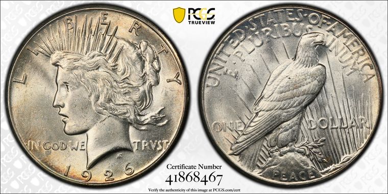 Cert 41868467 - Coin Image