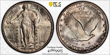 1929 25C MS67FH
