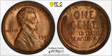 1909-S VDB 1C MS64RB