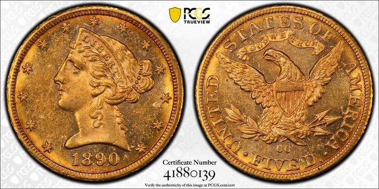 Cert 41880139 - Coin Image