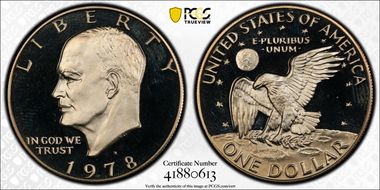 1978-S $1 PR68DCAM