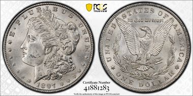 1897 $1 MS63