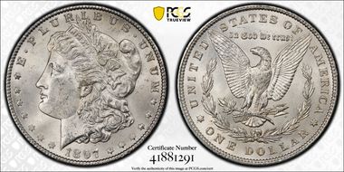 1897 $1 MS63