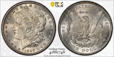 1899 $1 MS66