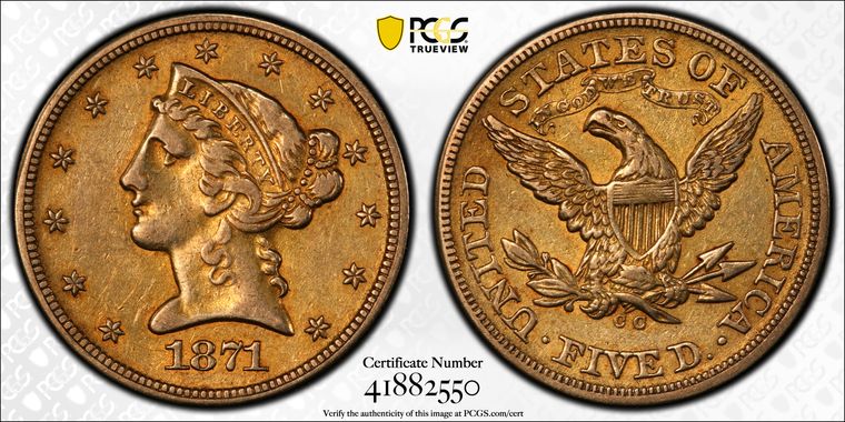 Cert 41882550 - Coin Image