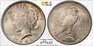 1924 $1 MS64