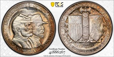 1936 50C Gettysburg MS67