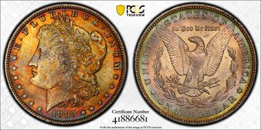 1885-O $1 MS64
