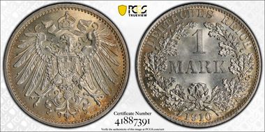 1910-A Mark J-17 MS66