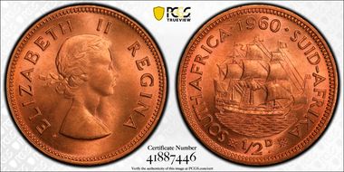 1960 1/2D KM-45 MS66RD