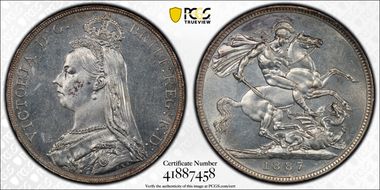 1887 Crown S-3921 MS63