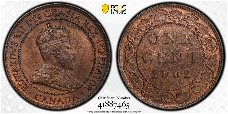 Cert 41887465 - Coin Image