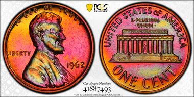 1962 1C PR66RB