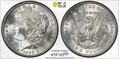 1903-O $1 MS66