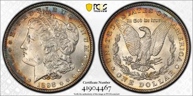 1898 $1 MS64
