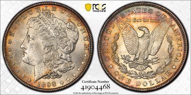 1898 $1 MS63
