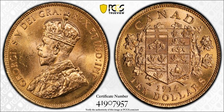 Cert 41907957 - Coin Image