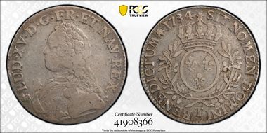 1734-T Ecu Gad-321 VF20