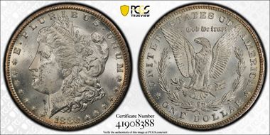 1880-CC $1 MS63+