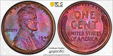 1944-D 1C MS63BN