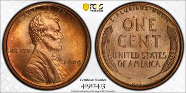 1909 VDB 1C MS66RD