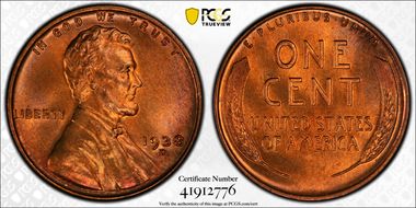 1938-D 1C MS67RD