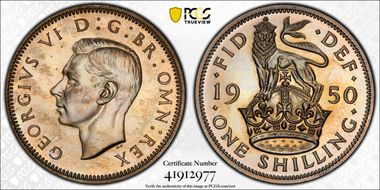 1950 Shil S-4108 English Rev PR65