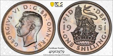 1951 Shil S-4108 English Rev PR67