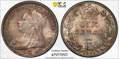 1900 6D S-3941 MS65