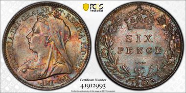 1901 6D S-3941 MS65+