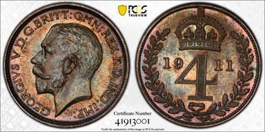 1911 4D  S-4017 PR66