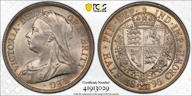 1895 1/2 Cr S-3938 MS65