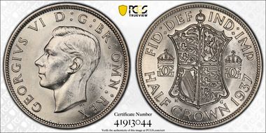 1937 1/2 Cr S-4080 MS64