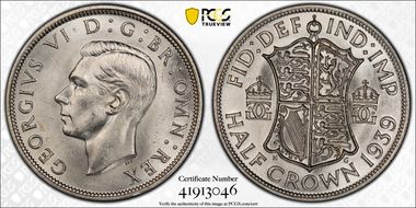 1939 1/2 Cr S-4080 MS64