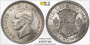 1942 1/2 Cr S-4080 MS63