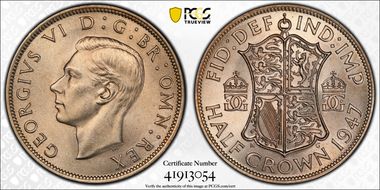 1947 1/2 Cr S-4101 MS64