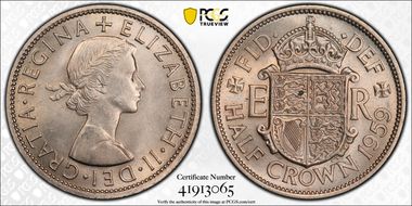 1959 1/2 Cr S-4145 MS64+