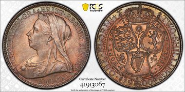 1900 Florin S-3939 MS65
