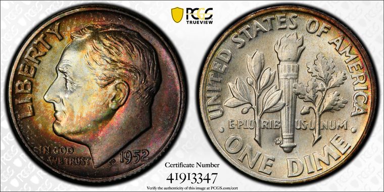 Cert 41913347 - Coin Image