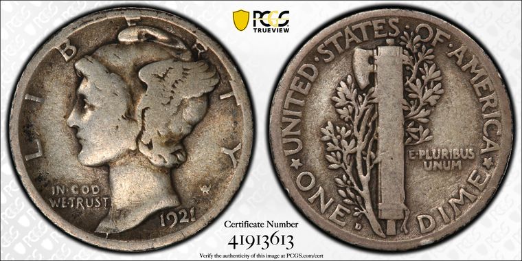 Cert 41913613 - Coin Image