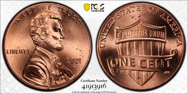 2021-D 1C Shield MS65RD