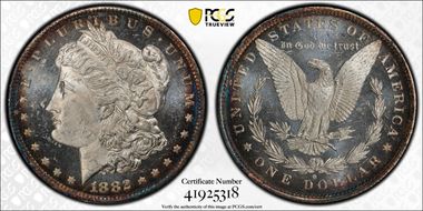1882-O $1 MS64DMPL