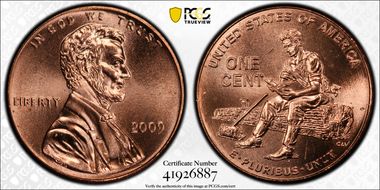 2009 1C Lincoln-Formative Years DDR, FS-801 MS66RD