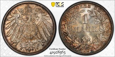 1900-J Mark J-17 MS66
