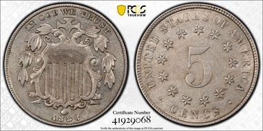 1883 5C Shield AU55